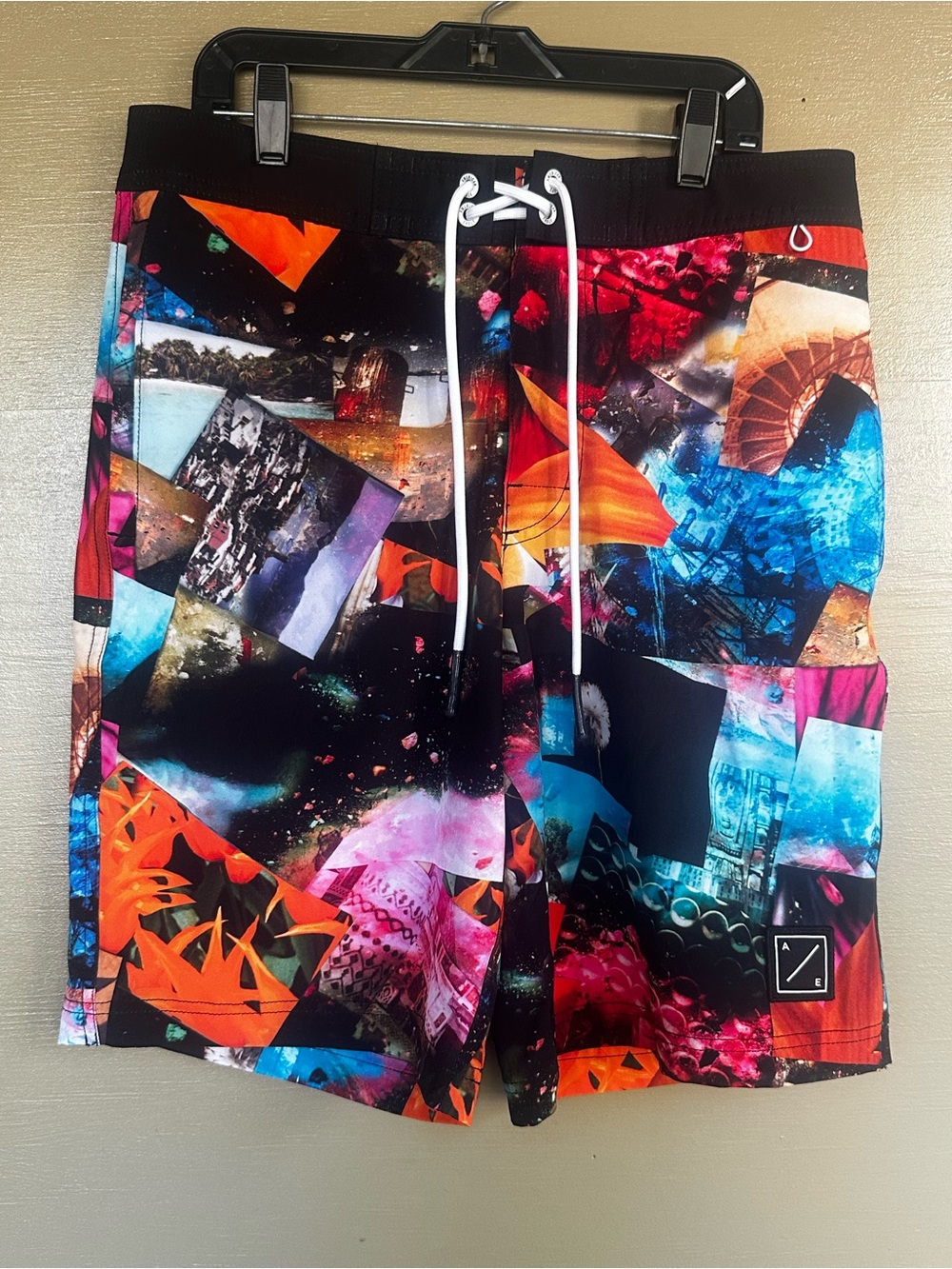 American Eagle 10” Classic Board Shorts Photo Collage